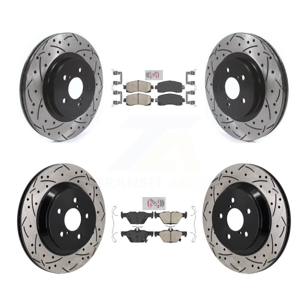 Transit Auto - KDA-103136 - Front and Rear Disc Brake Kits