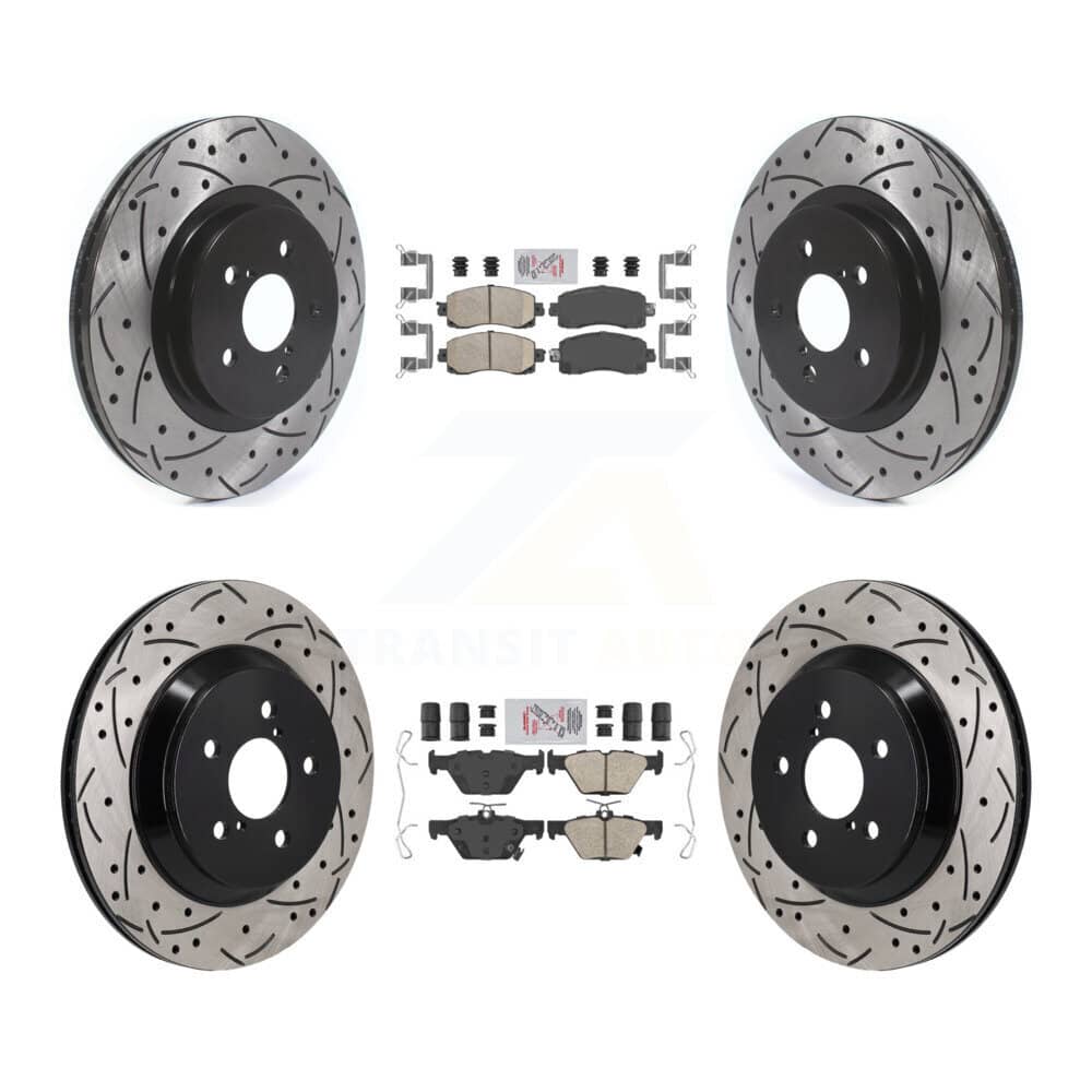 Transit Auto - KDA-103137 - Front and Rear Disc Brake Kits