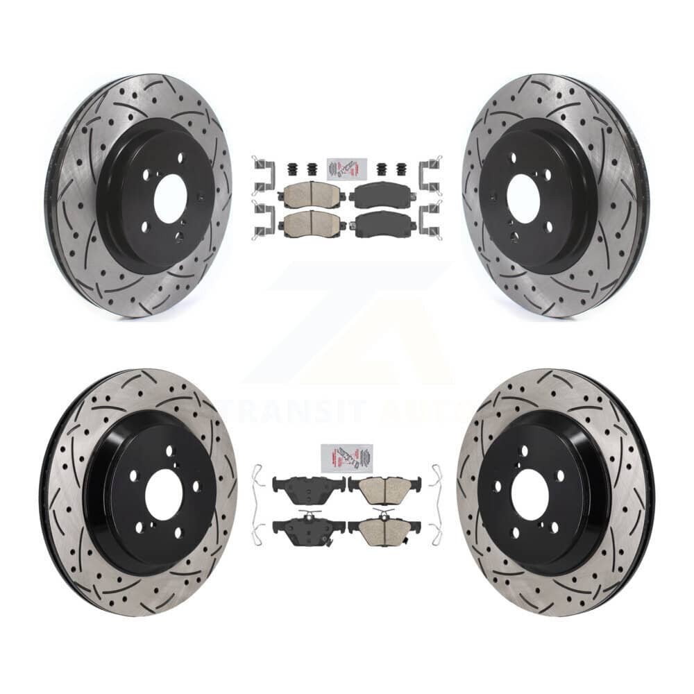 Transit Auto - KDA-103138 - Front and Rear Disc Brake Kits