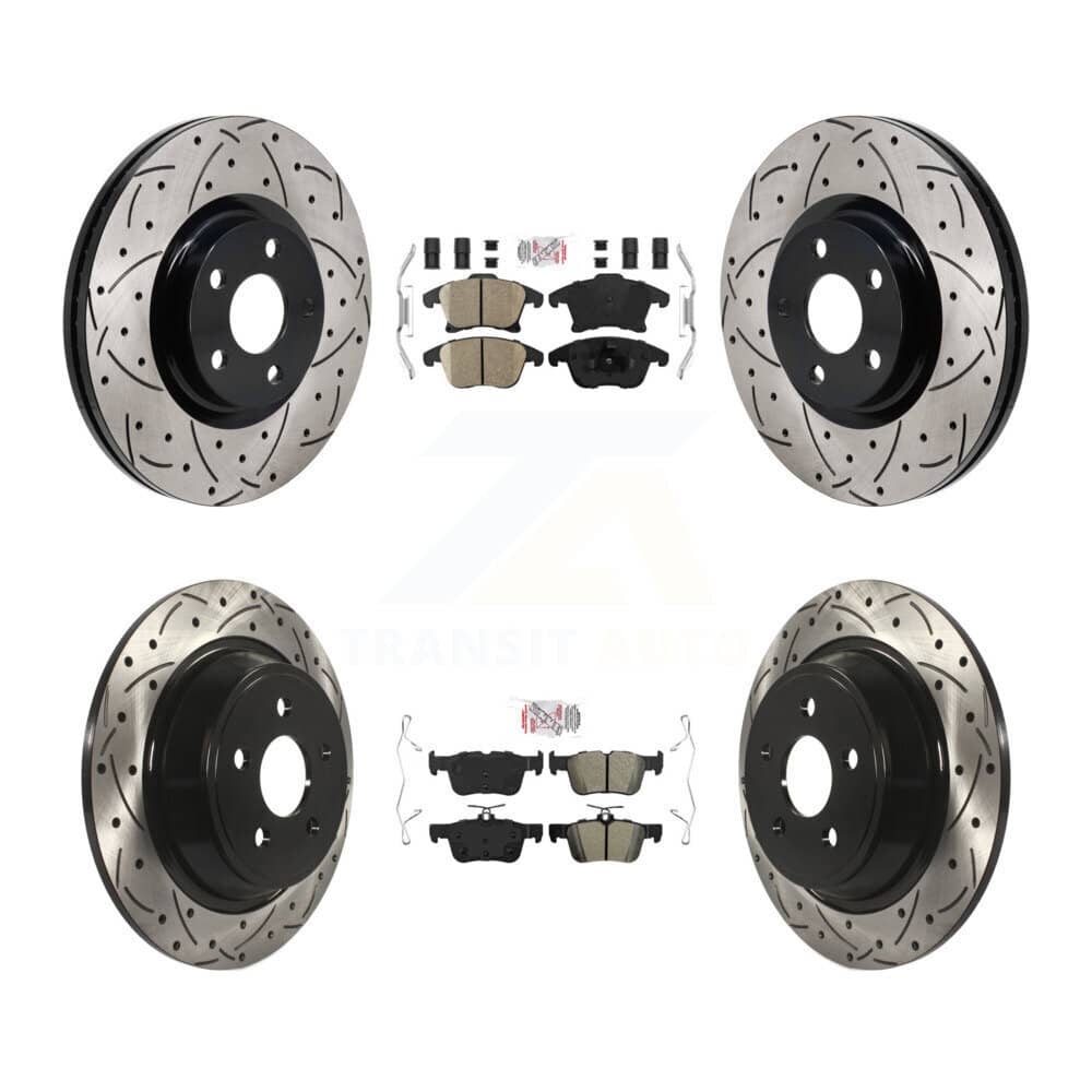 Transit Auto - KDA-103150 - Front and Rear Disc Brake Kits