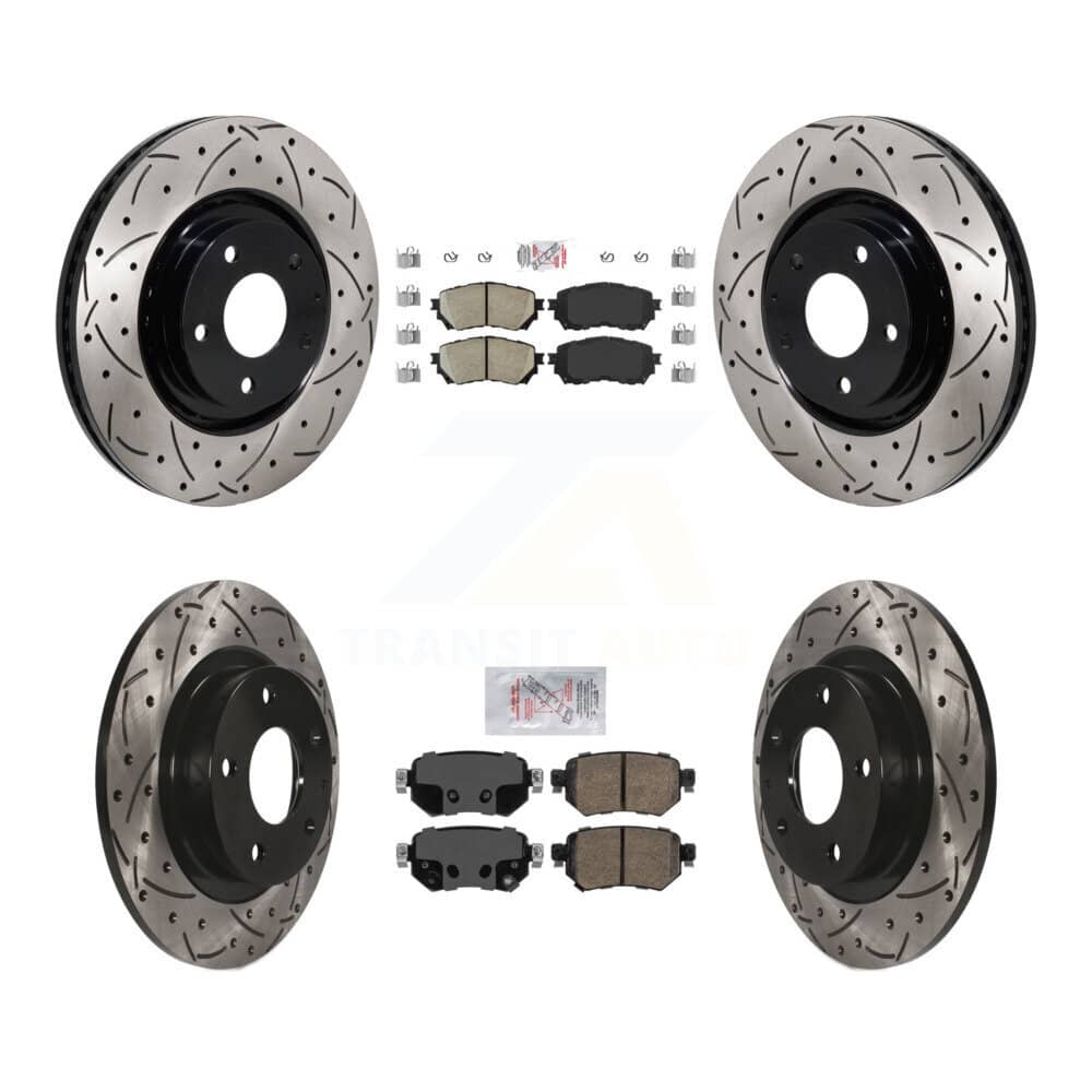 Transit Auto - KDA-103162 - Front and Rear Disc Brake Kits