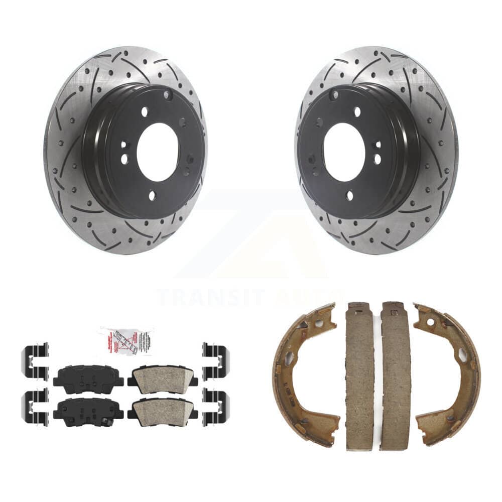 Transit Auto - KDA-103395 - Rear Disc Brake Kits