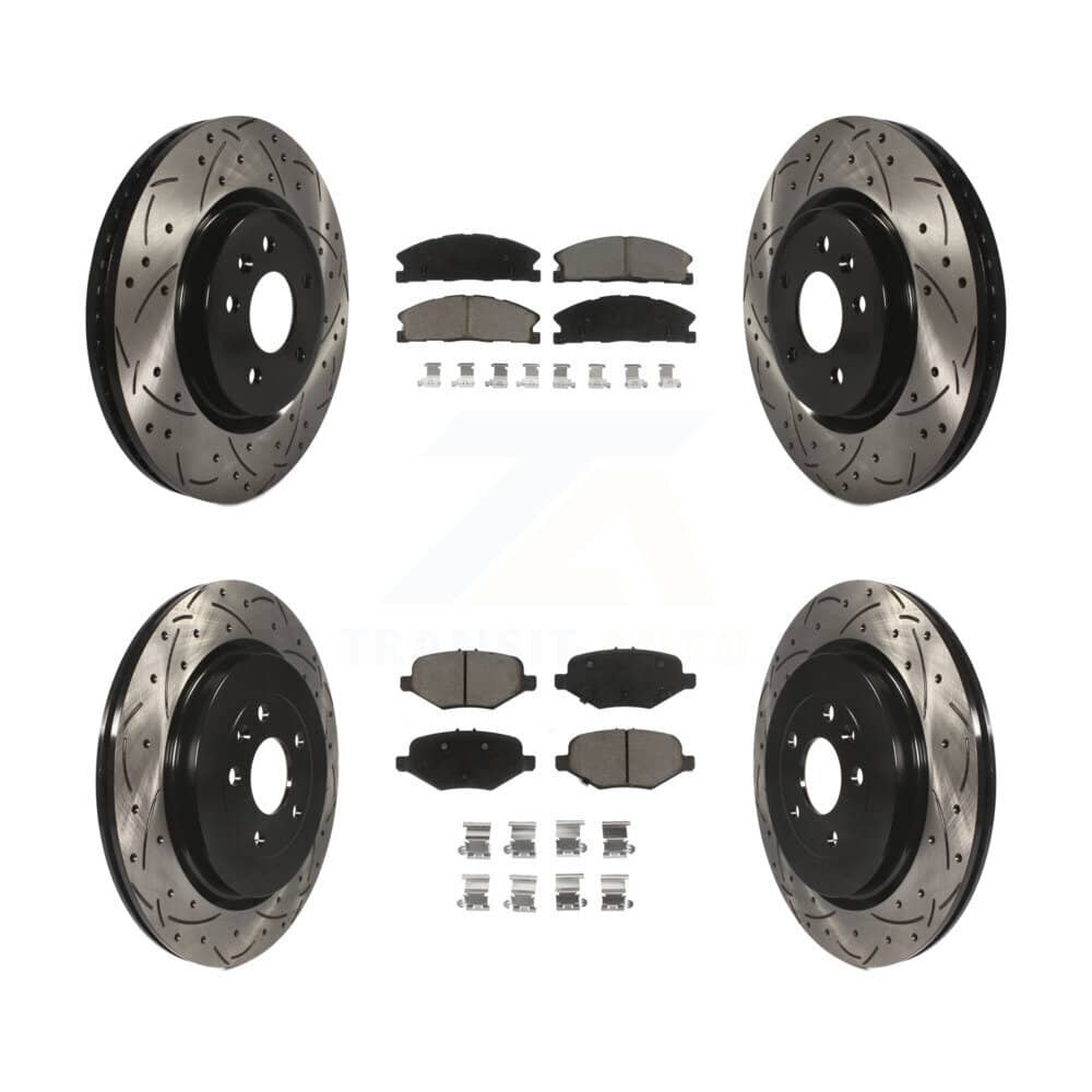 Transit Auto - KDC-100332 - Front and Rear Disc Brake Kits