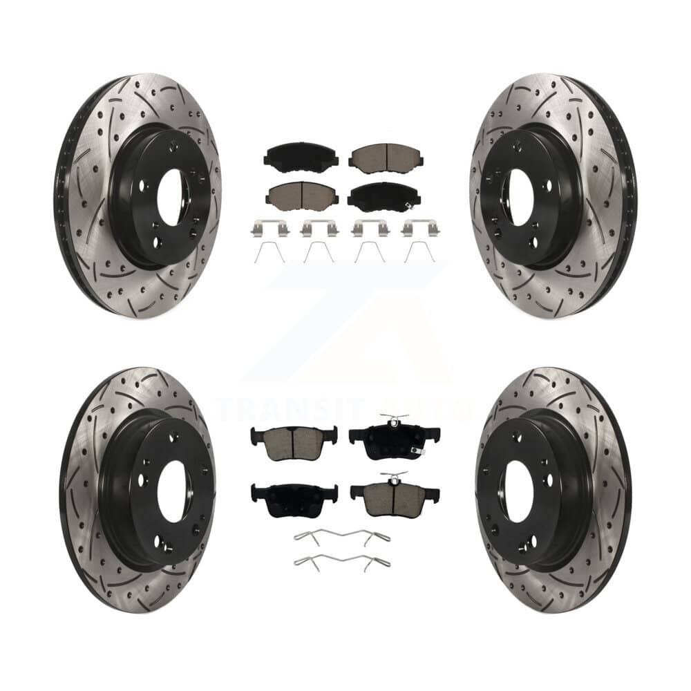Transit Auto - KDC-100342 - Front and Rear Disc Brake Kits