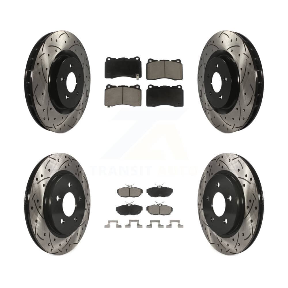 Transit Auto - KDC-100361 - Front and Rear Disc Brake Kits
