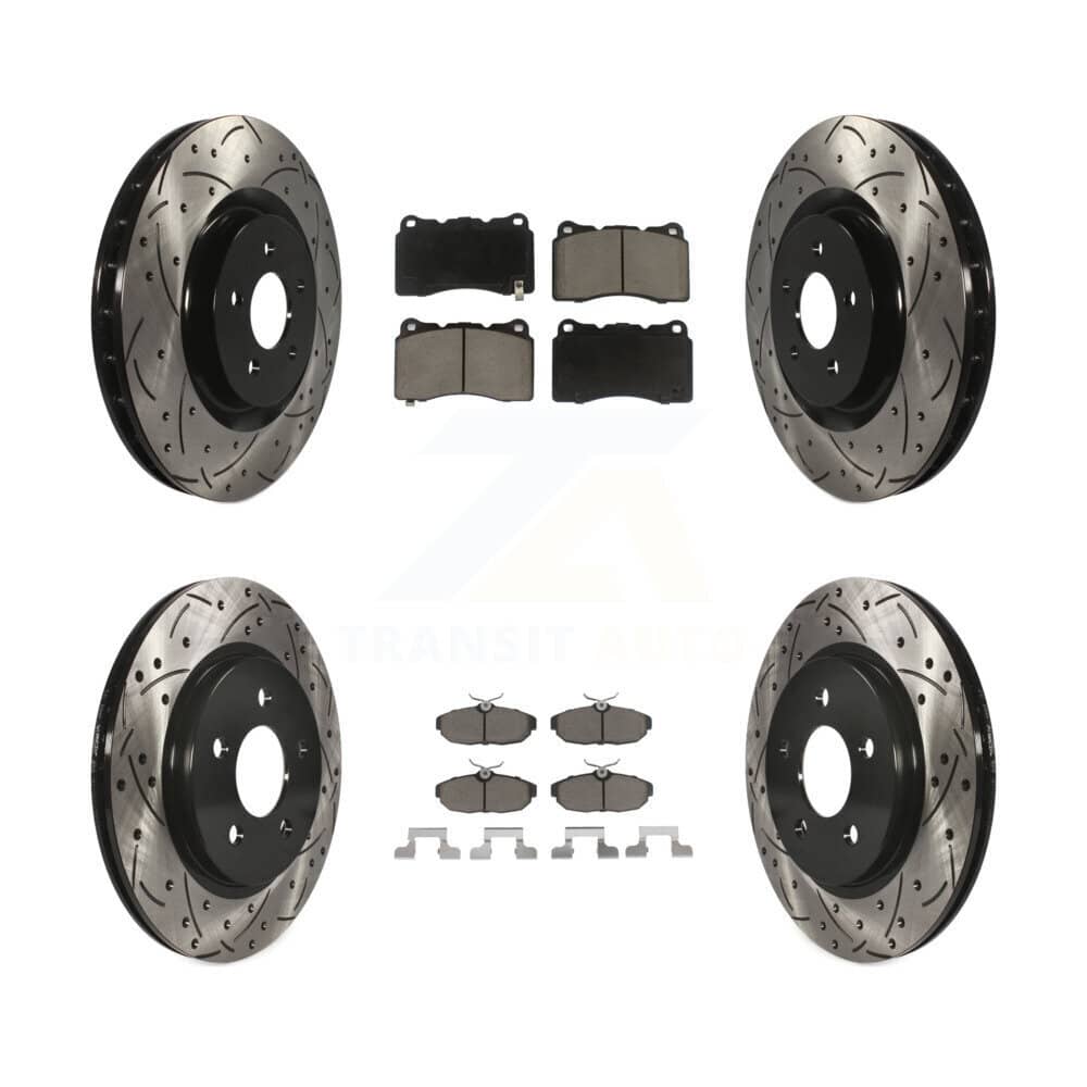Transit Auto - KDC-100362 - Front and Rear Disc Brake Kits