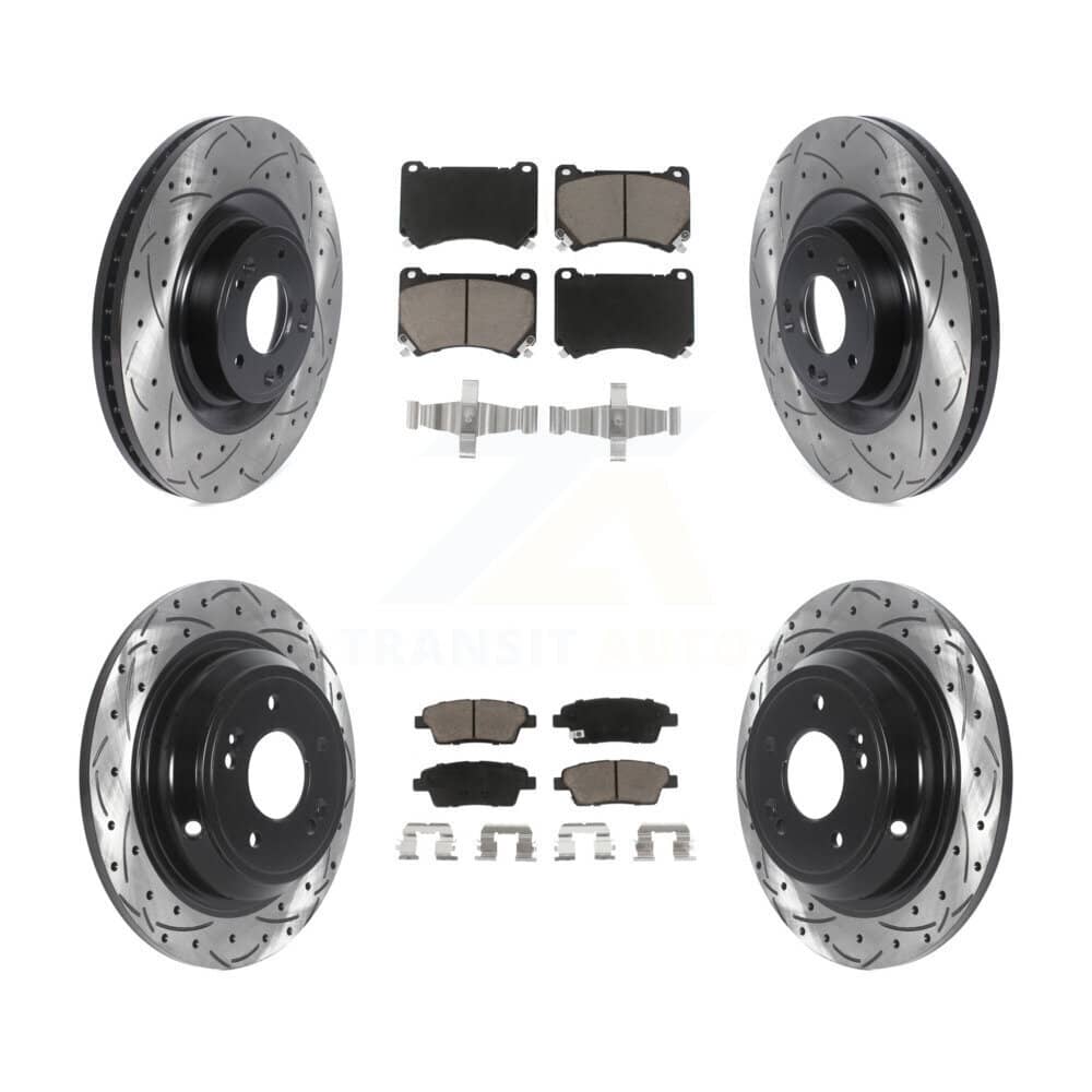 Transit Auto - KDC-100370 - Front and Rear Disc Brake Kits