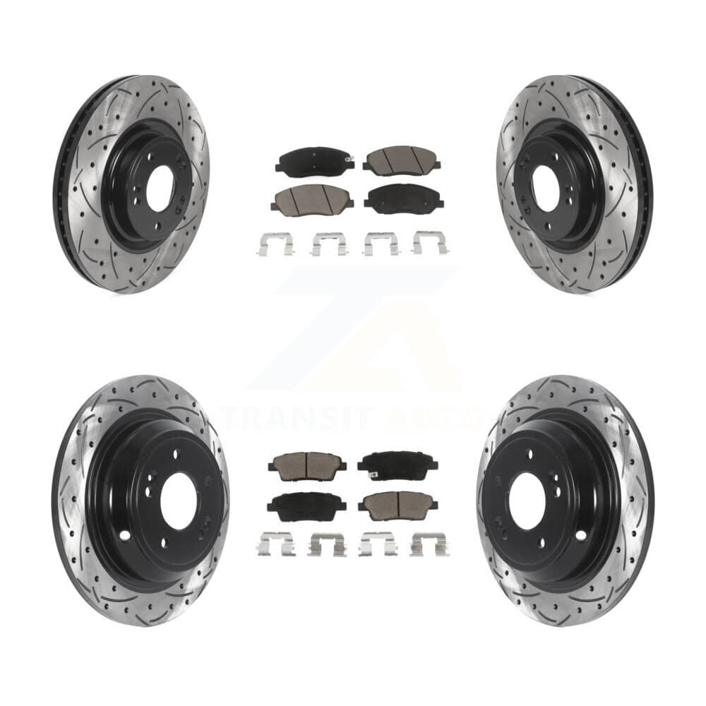 Transit Auto - KDC-100376 - Front and Rear Disc Brake Kits