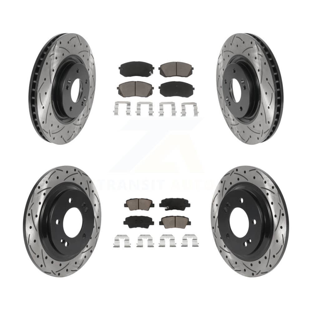 Transit Auto - KDC-100384 - Front and Rear Disc Brake Kits