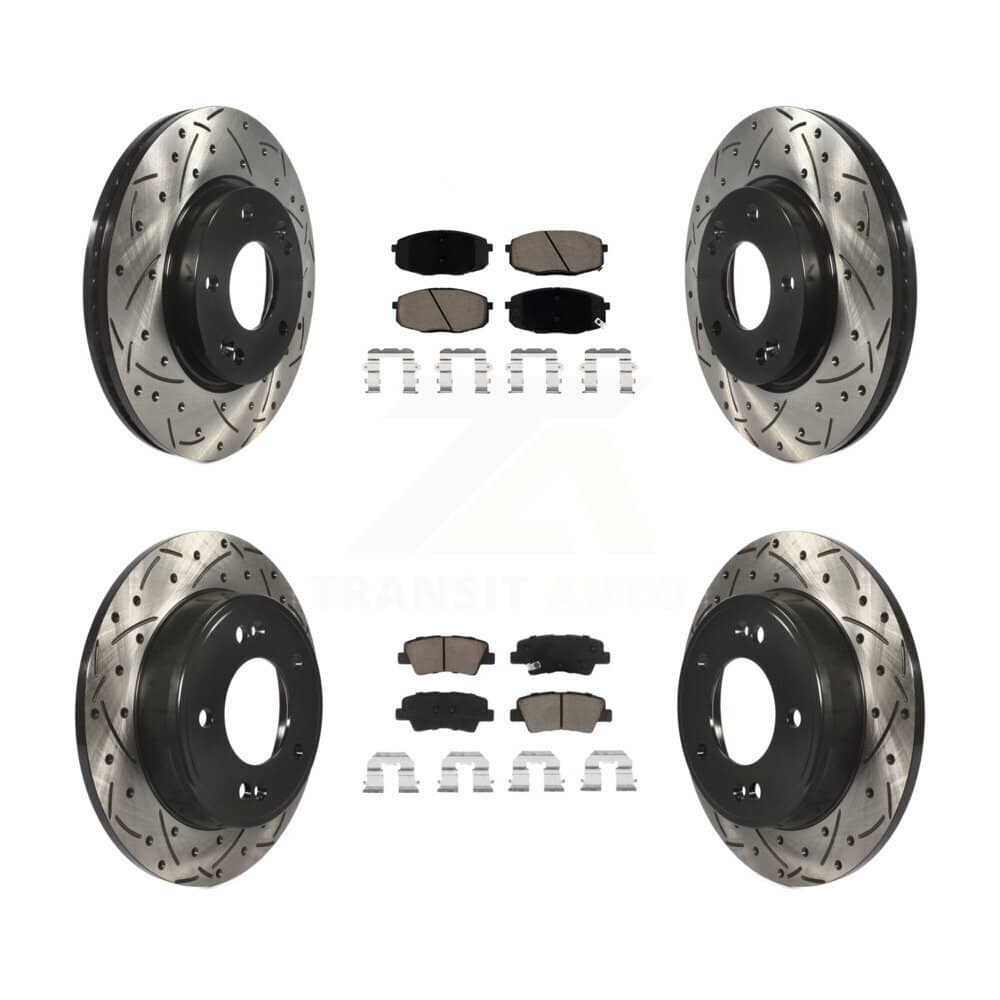 Transit Auto - KDC-100386 - Front and Rear Disc Brake Kits