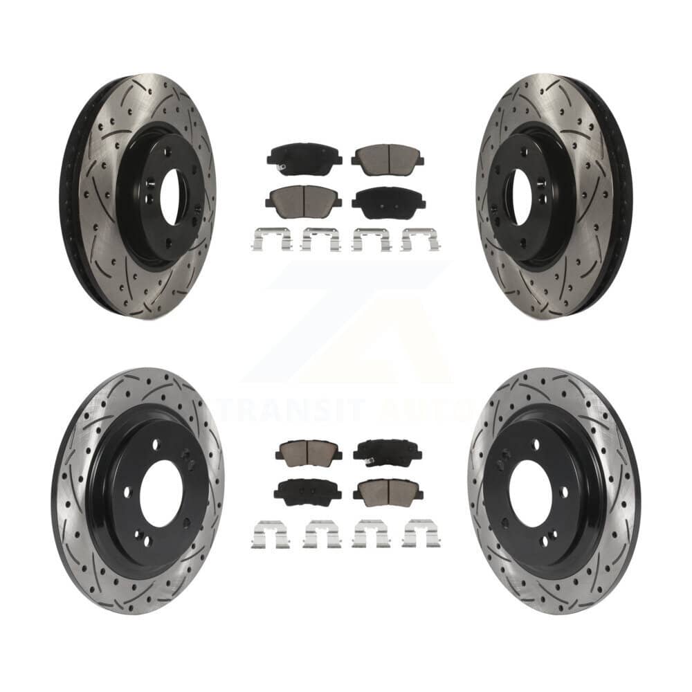 Transit Auto - KDC-100388 - Front and Rear Disc Brake Kits