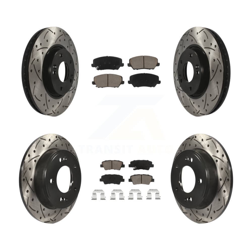 Transit Auto - KDC-100392 - Front and Rear Disc Brake Kits