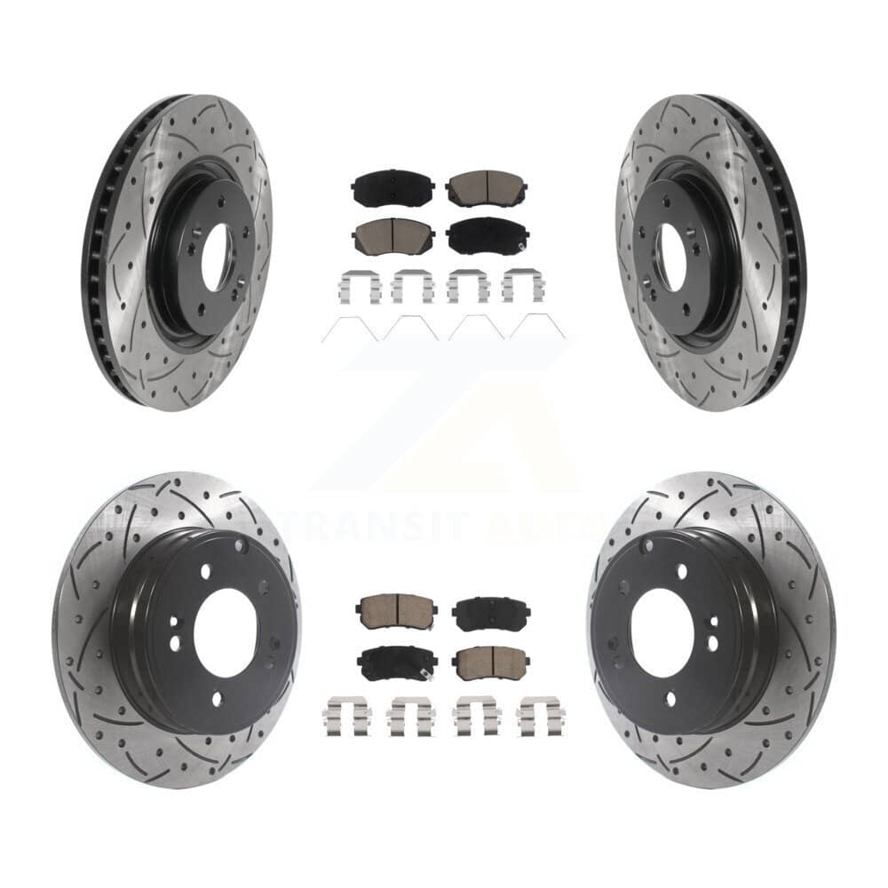 Transit Auto - KDC-100398 - Front and Rear Disc Brake Kits