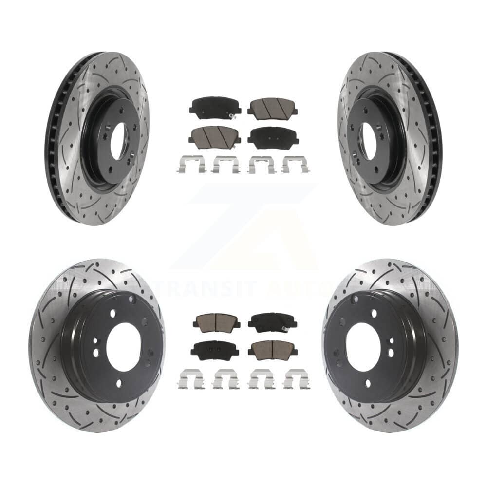 Transit Auto - KDC-100407 - Front and Rear Disc Brake Kits