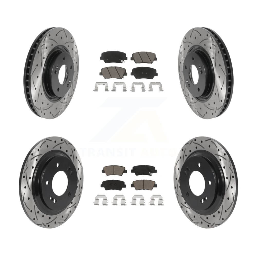 Transit Auto - KDC-100408 - Front and Rear Disc Brake Kits