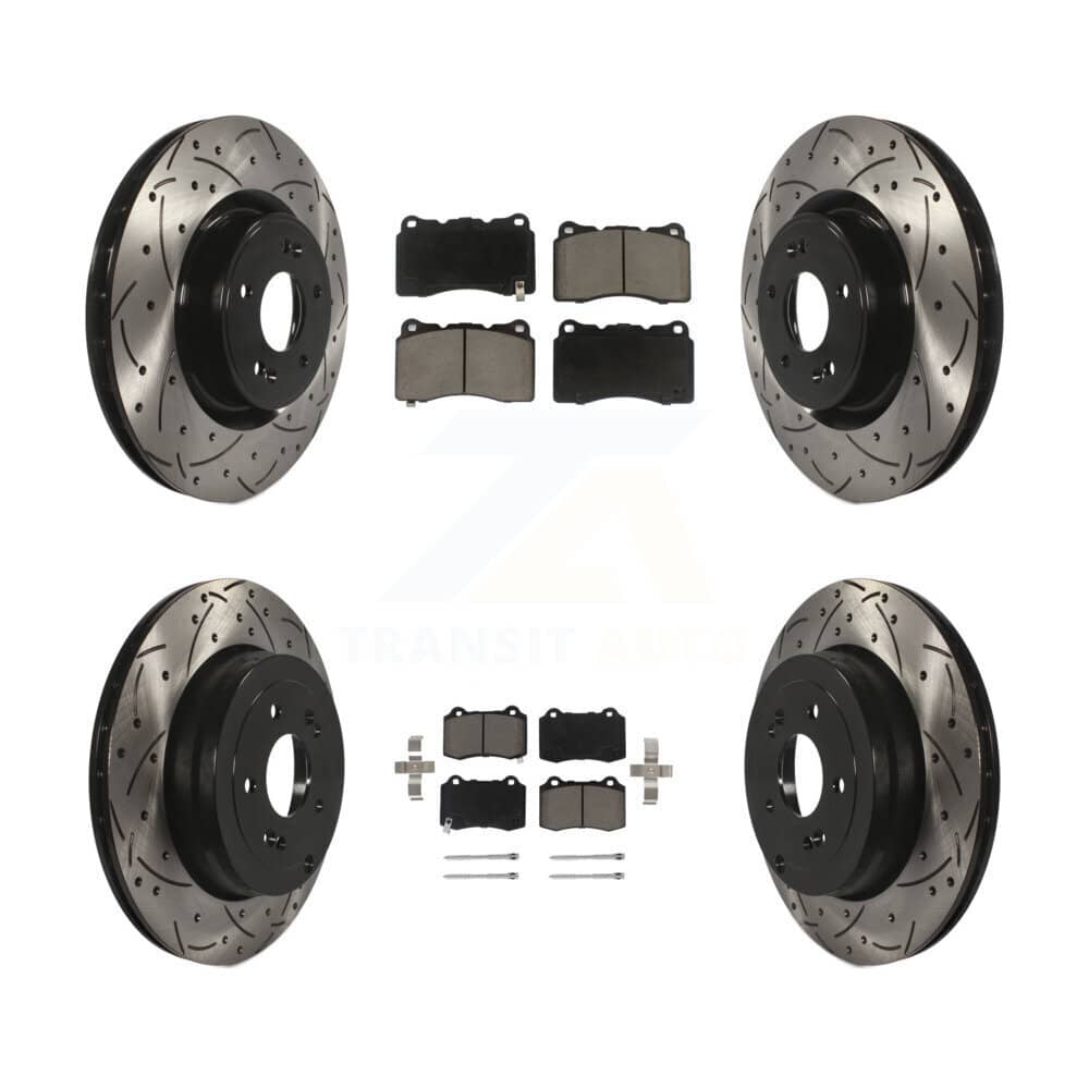 Transit Auto - KDC-100411 - Front and Rear Disc Brake Kits