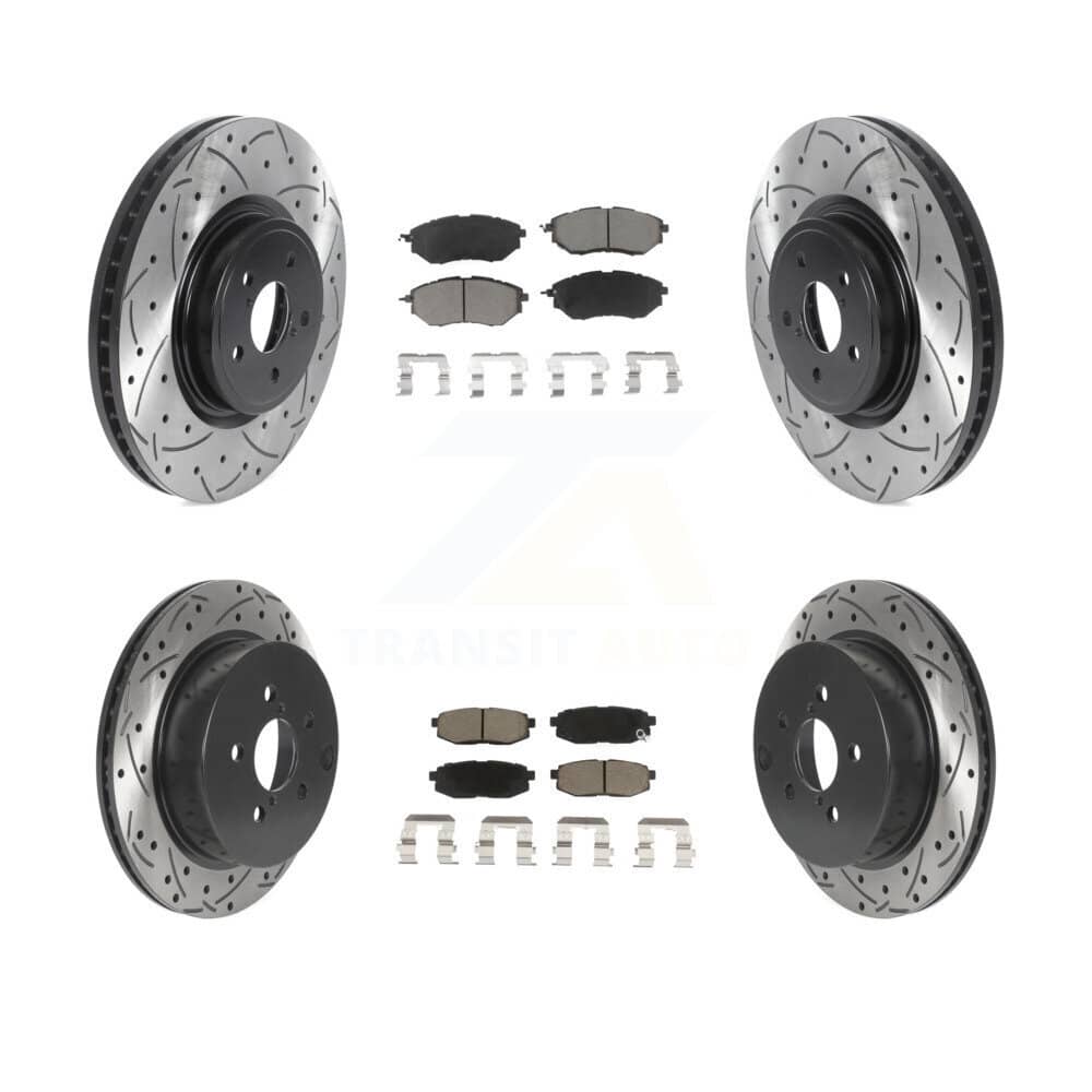 Transit Auto - KDC-100445 - Front and Rear Disc Brake Kits