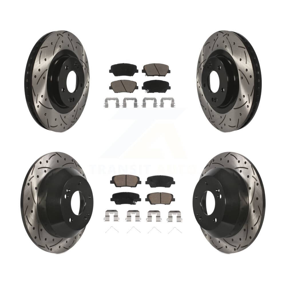Transit Auto - KDC-100469 - Front and Rear Disc Brake Kits