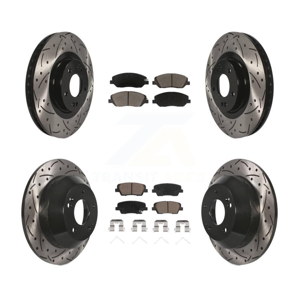 Transit Auto - KDC-100470 - Front and Rear Disc Brake Kits