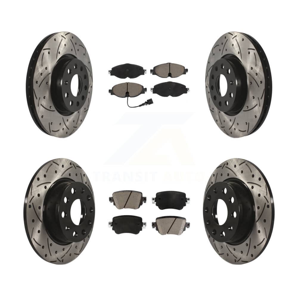 Transit Auto - KDC-100489 - Front and Rear Disc Brake Kits