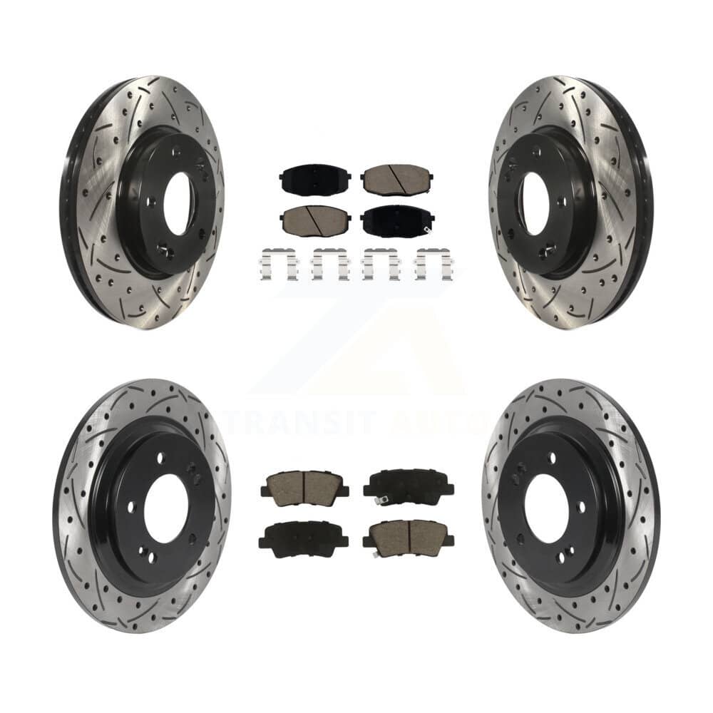 Transit Auto - KDC-100632 - Front and Rear Disc Brake Kits