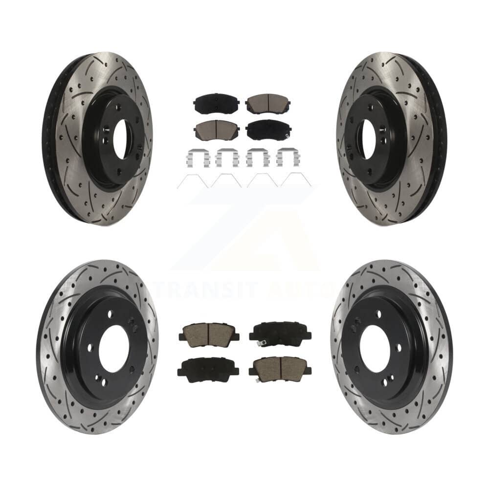 Transit Auto - KDC-100636 - Front and Rear Disc Brake Kits