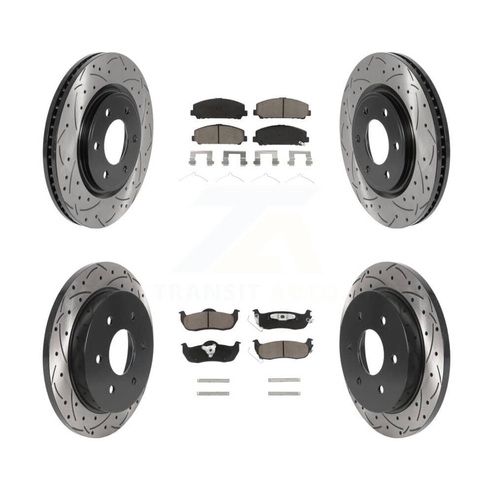 Transit Auto - KDC-100638 - Front and Rear Disc Brake Kits