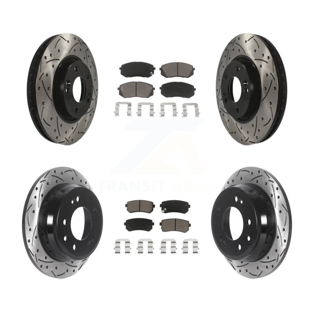 Transit Auto - KDC-100648 - Front and Rear Disc Brake Kits