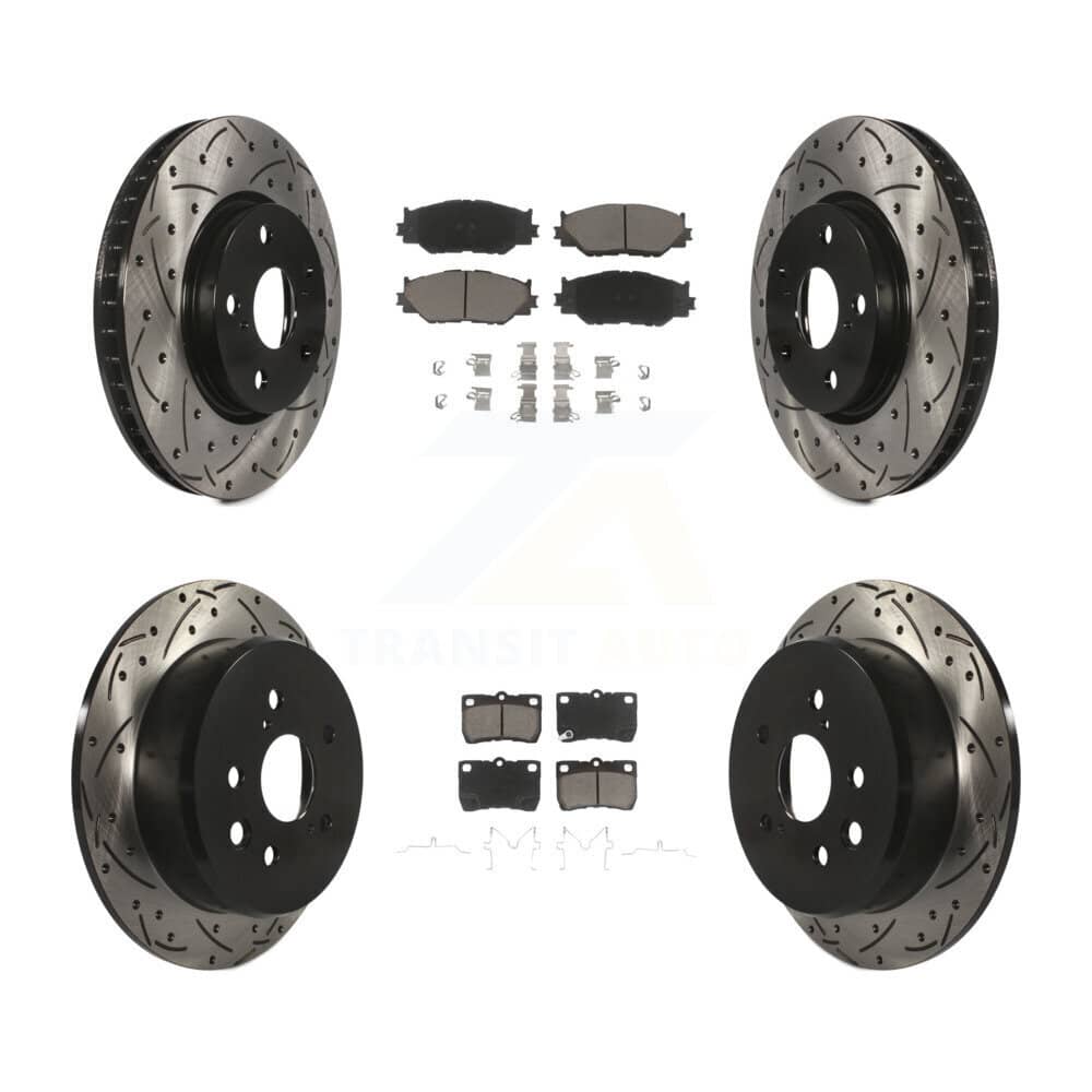 Transit Auto - KDC-100681 - Front and Rear Disc Brake Kits