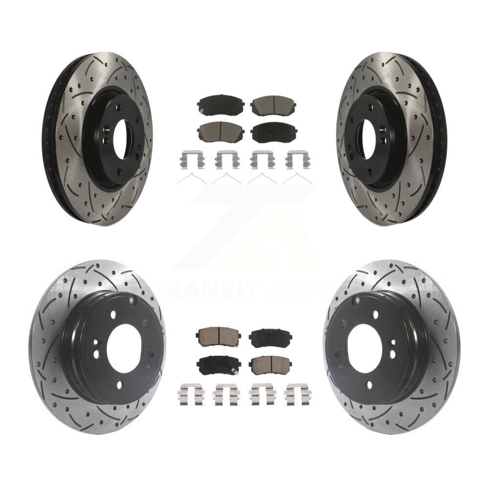 Transit Auto - KDC-101018 - Front and Rear Disc Brake Kits