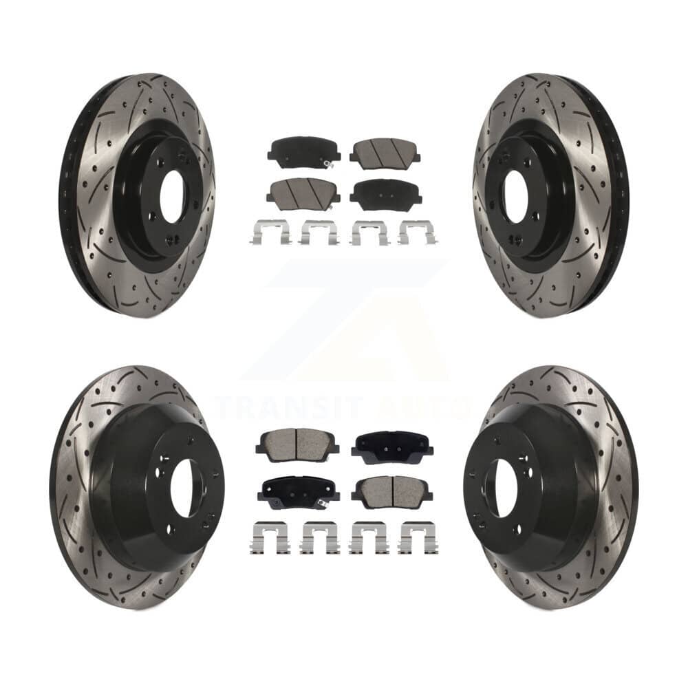 Transit Auto - KDC-101064 - Front and Rear Disc Brake Kits
