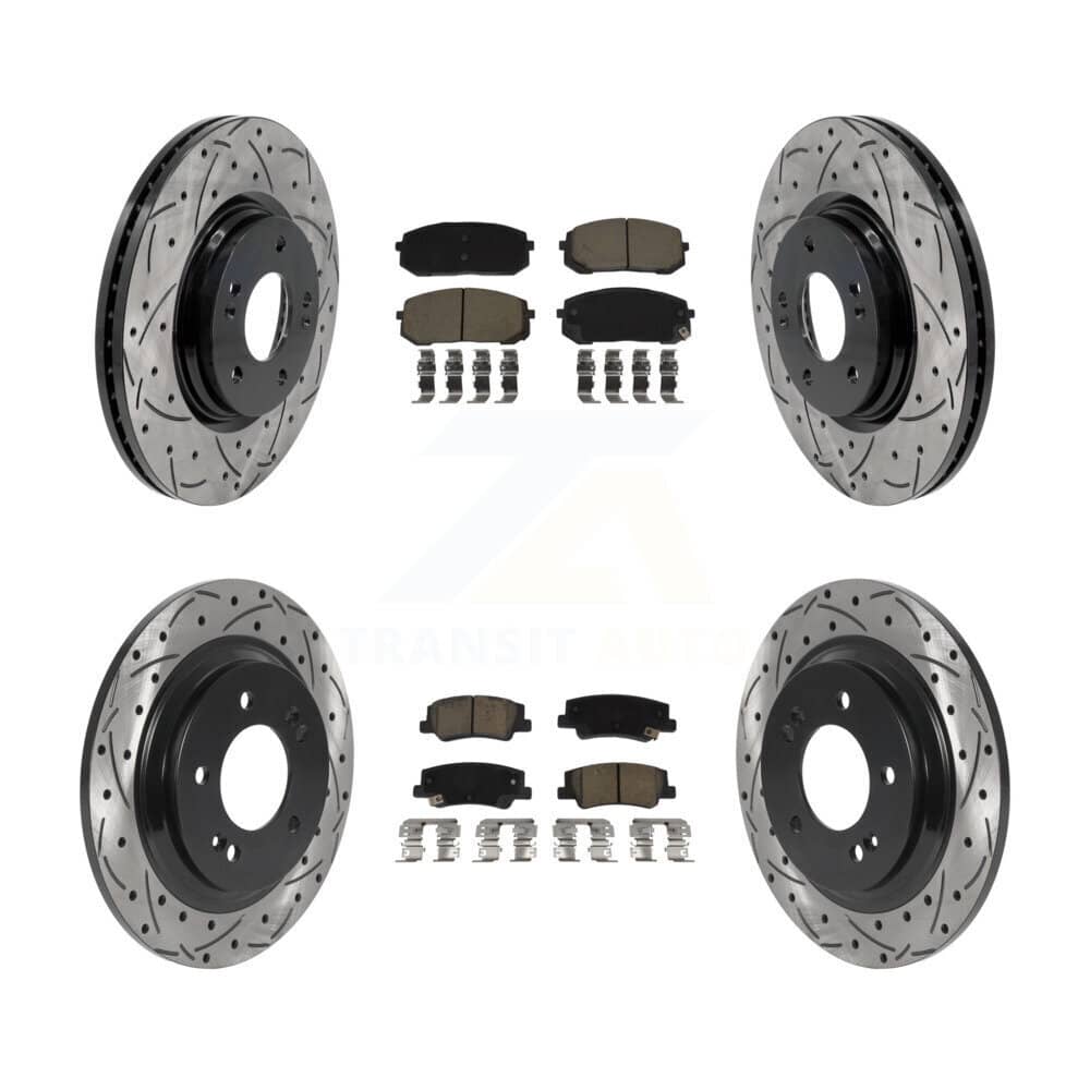 Transit Auto - KDC-101067 - Front and Rear Disc Brake Kits