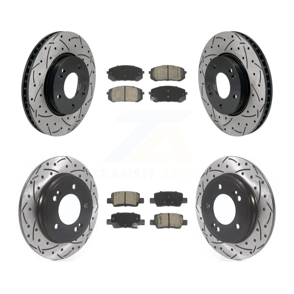 Transit Auto - KDC-101072 - Front and Rear Disc Brake Kits