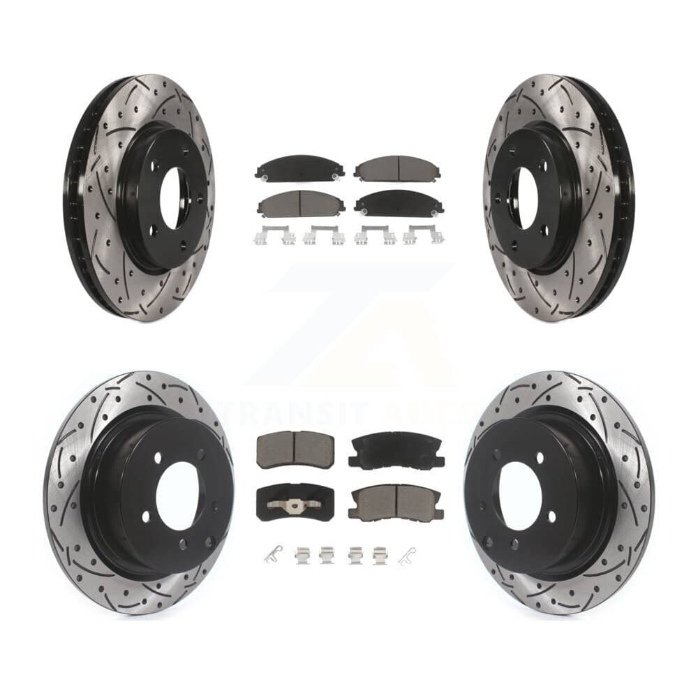 Transit Auto - KDC-101682 - Front and Rear Disc Brake Kits