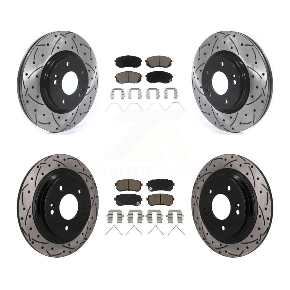 Transit Auto - KDC-101686 - Front and Rear Disc Brake Kits