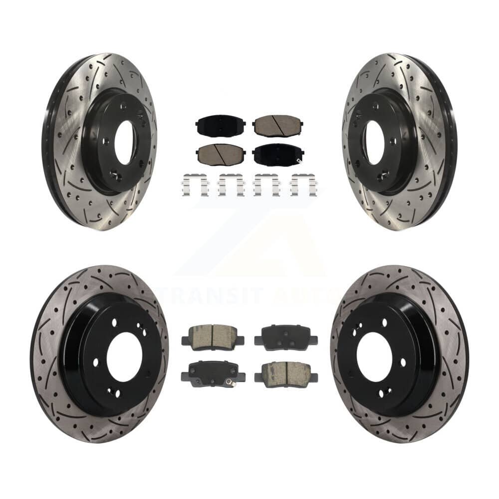 Transit Auto - KDC-101688 - Front and Rear Disc Brake Kits