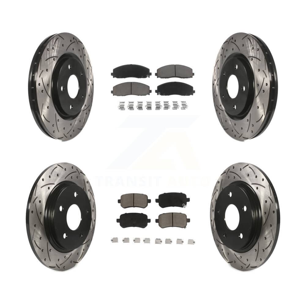 Transit Auto - KDC-101711 - Front and Rear Disc Brake Kits