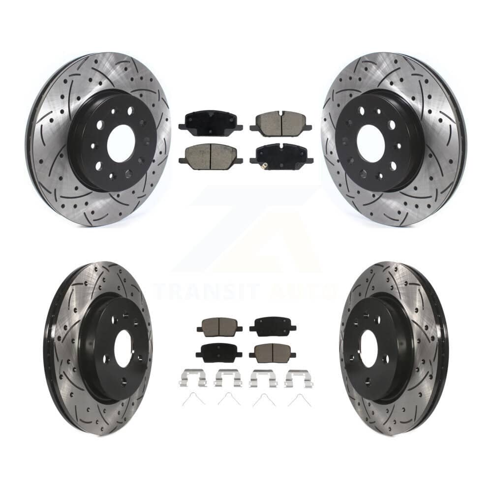 Transit Auto - KDC-101712 - Front and Rear Disc Brake Kits