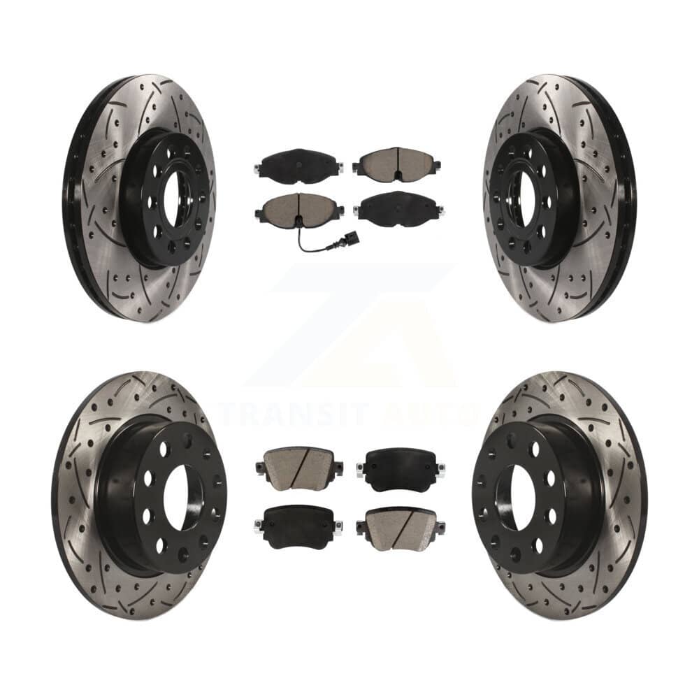 Transit Auto - KDC-101734 - Front and Rear Disc Brake Kits