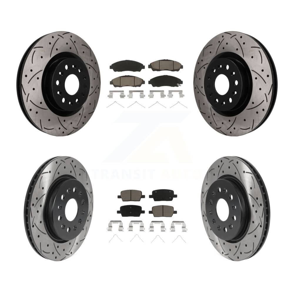 Transit Auto - KDC-101736 - Front and Rear Disc Brake Kits