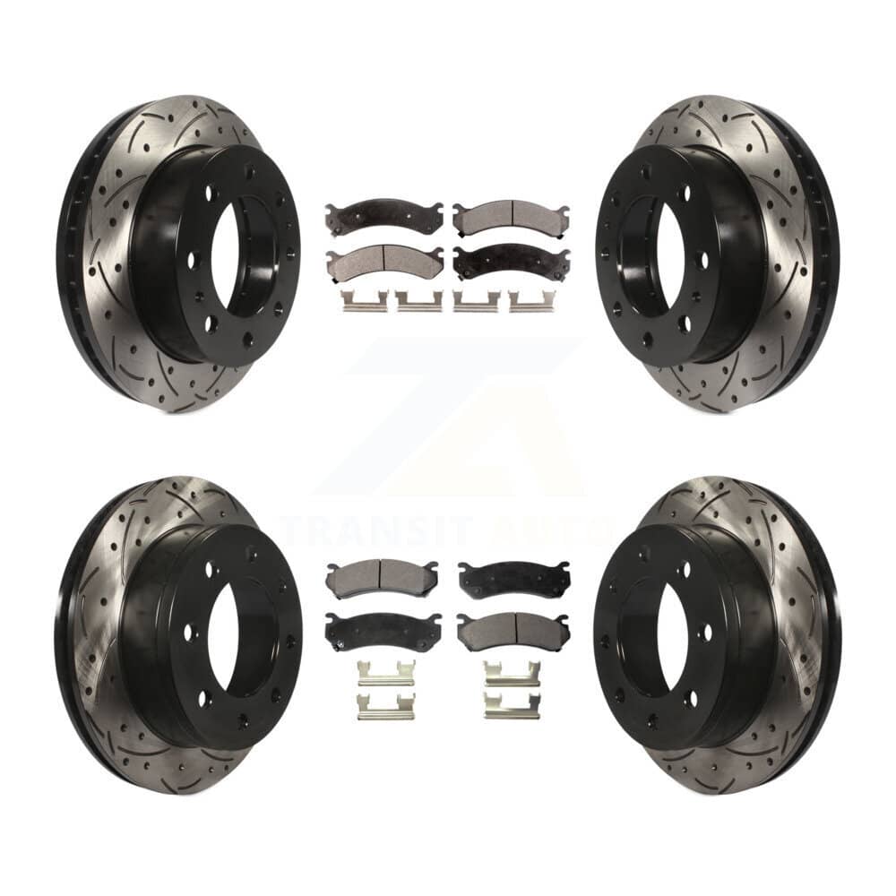Transit Auto - KDF-100188 - Front and Rear Disc Brake Kits