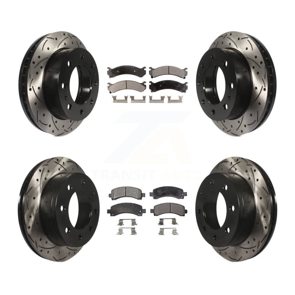 Transit Auto - KDF-100189 - Front and Rear Disc Brake Kits