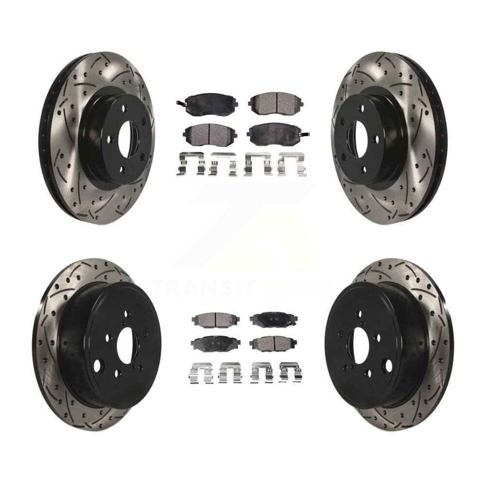 Transit Auto - KDF-100269 - Front and Rear Disc Brake Kits
