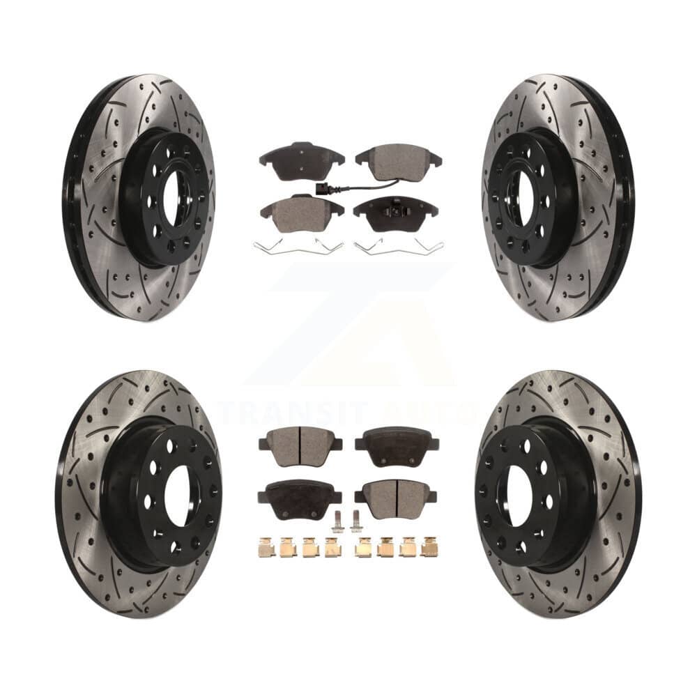 Transit Auto - KDF-100299 - Front and Rear Disc Brake Kits
