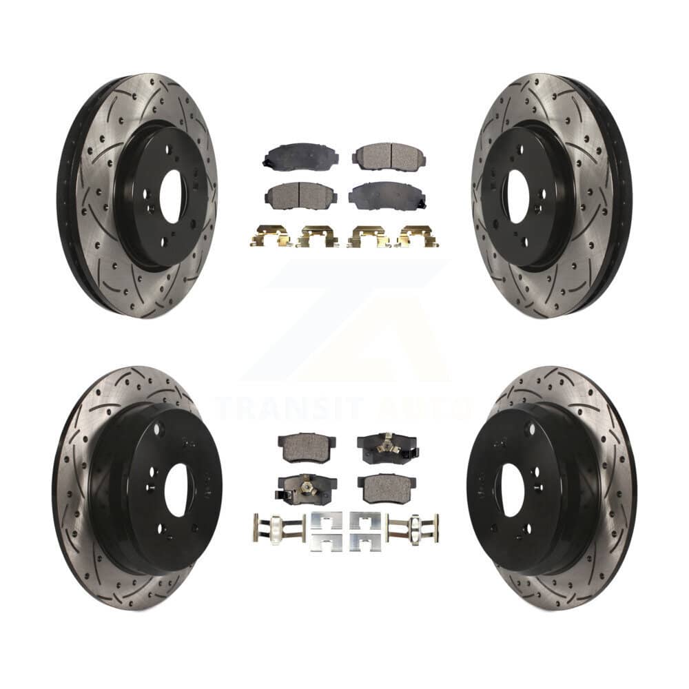 Transit Auto - KDF-100313 - Front and Rear Disc Brake Kits