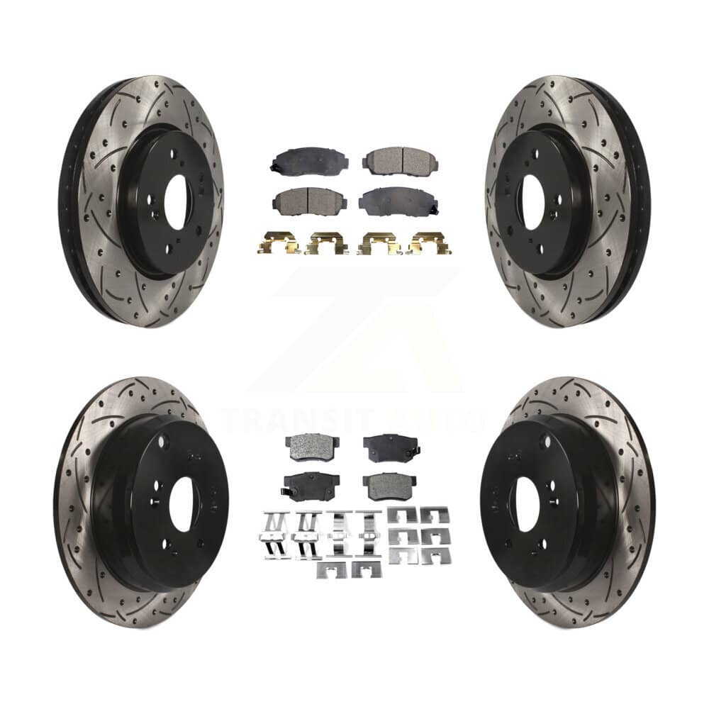 Transit Auto - KDF-100314 - Front and Rear Disc Brake Kits