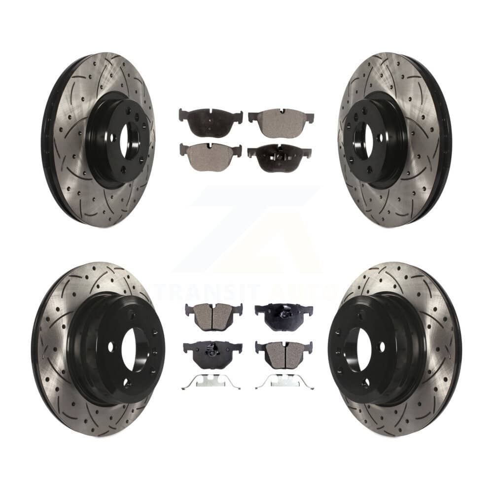 Transit Auto - KDF-100326 - Front and Rear Disc Brake Kits