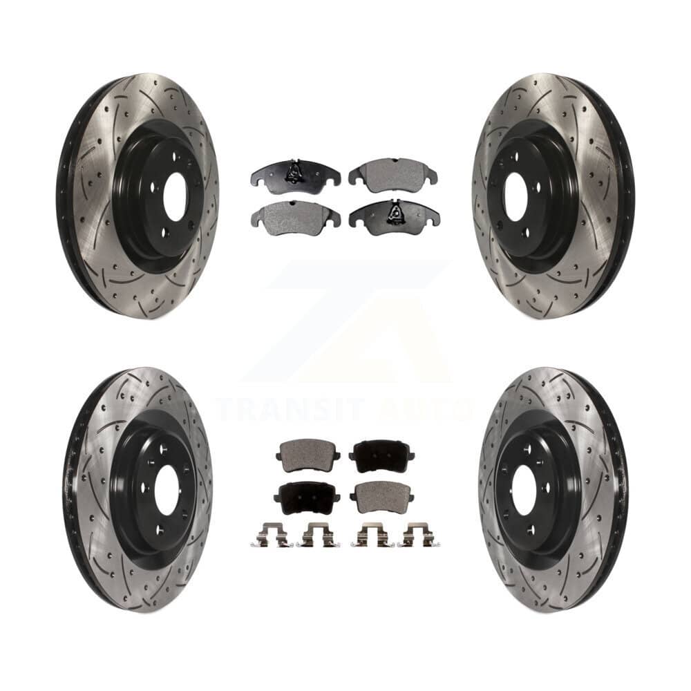 Transit Auto - KDF-100347 - Front and Rear Disc Brake Kits