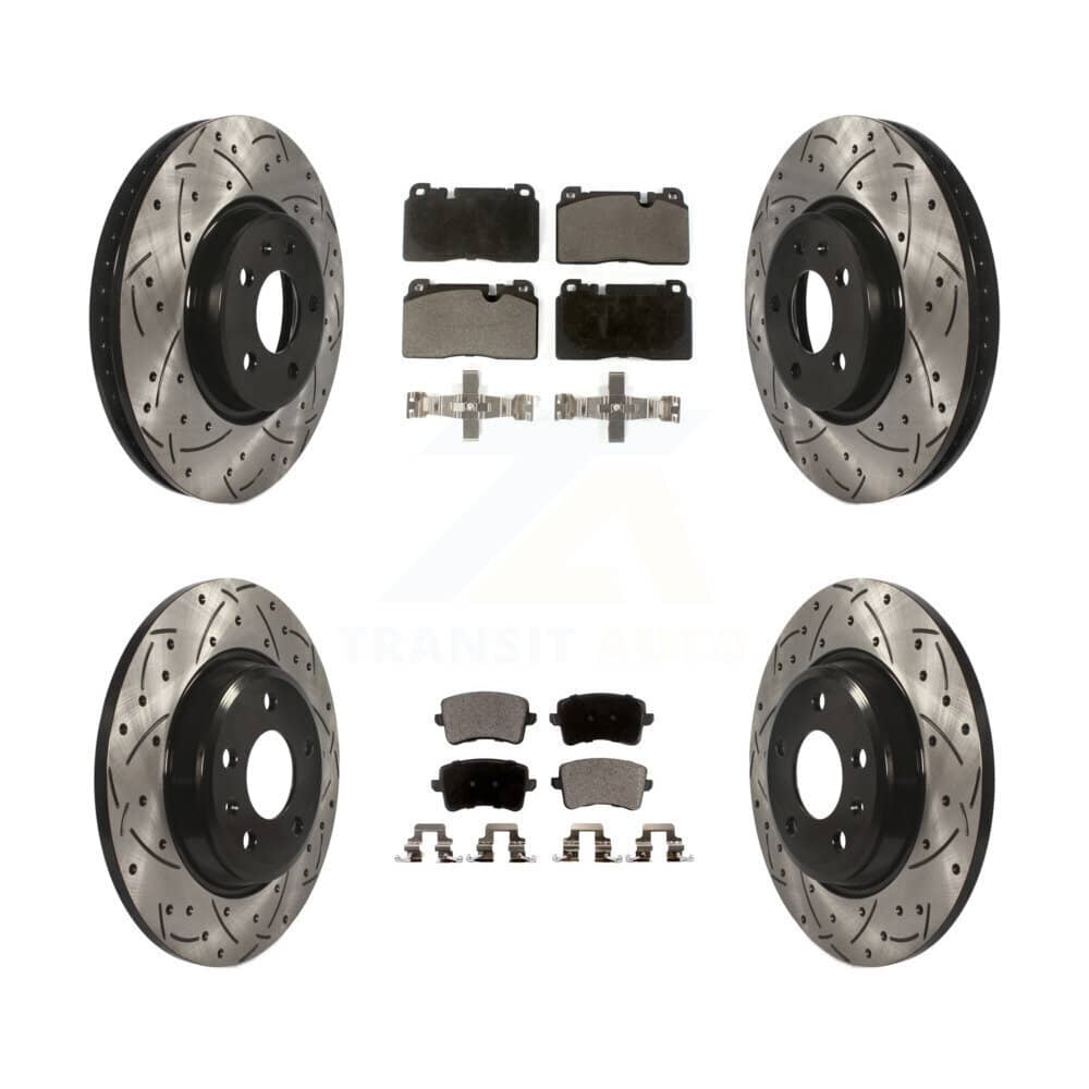 Transit Auto - KDF-100371 - Front and Rear Disc Brake Kits