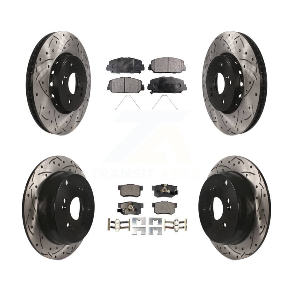 Transit Auto - KDF-100379 - Front and Rear Disc Brake Kits